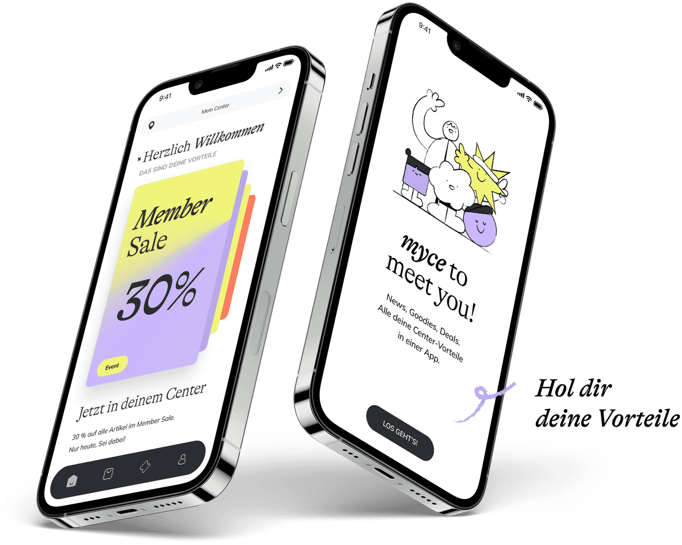 Lade Dir die Myce iOs + Android Apps herunter!