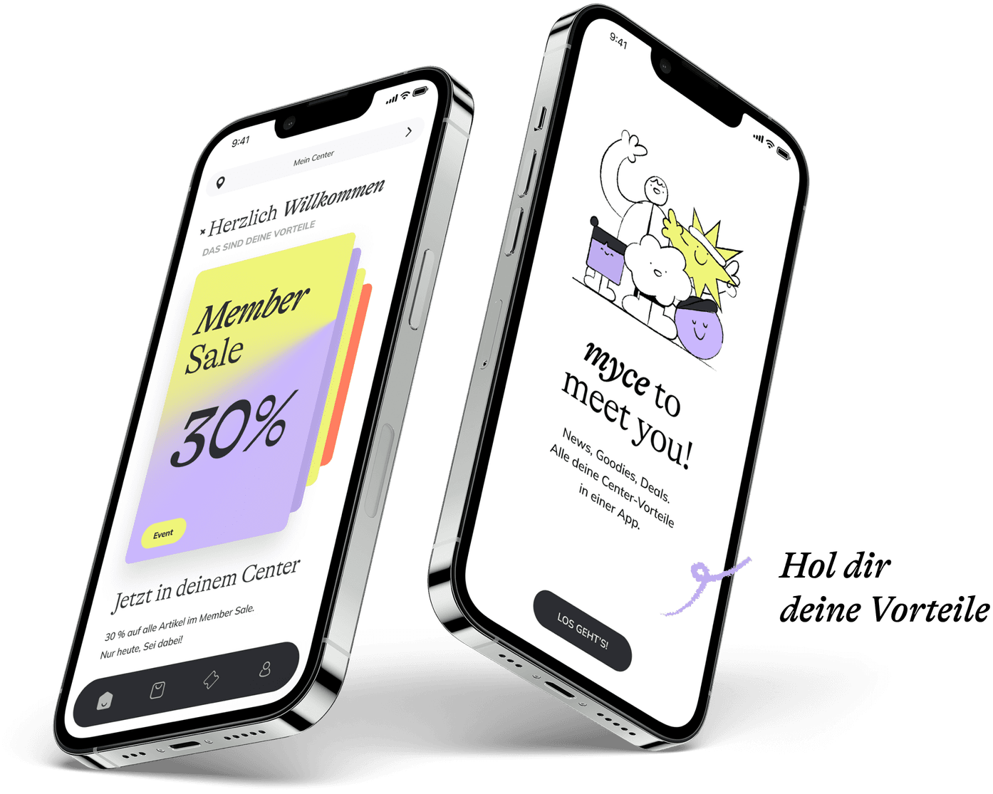 Lade Dir die Myce iOs + Android Apps herunter!