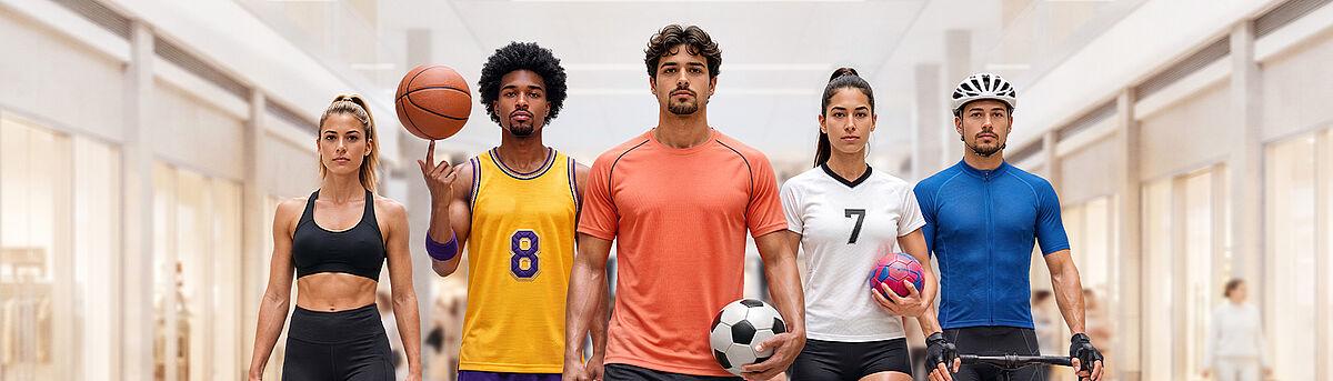 Sportarena zum verkaufsoffenen Feiertag