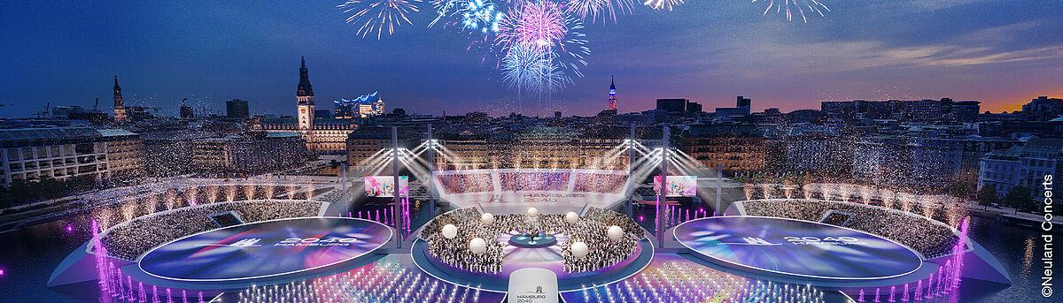 Hamburg wird zur Arena