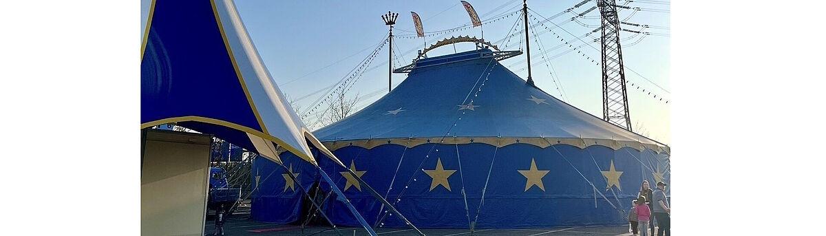 Circus Alberti gastiert am Rhein-Neckar-Zentrum